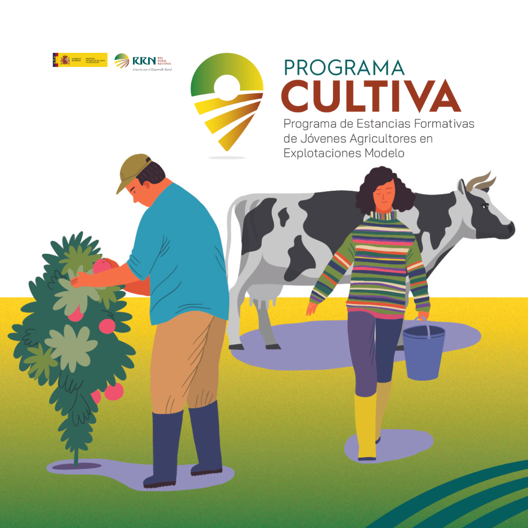 Los jóvenes agricultores y ganaderos envían sus solicitudes para las estancias formativas del programa CULTIVA 2022-23