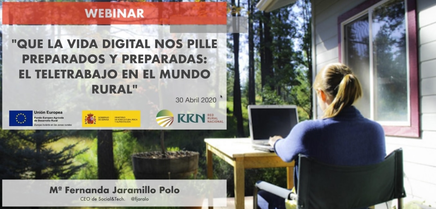 seminario “Que la vida digital nos pille preparados: el teletrabajo en el mundo rural”